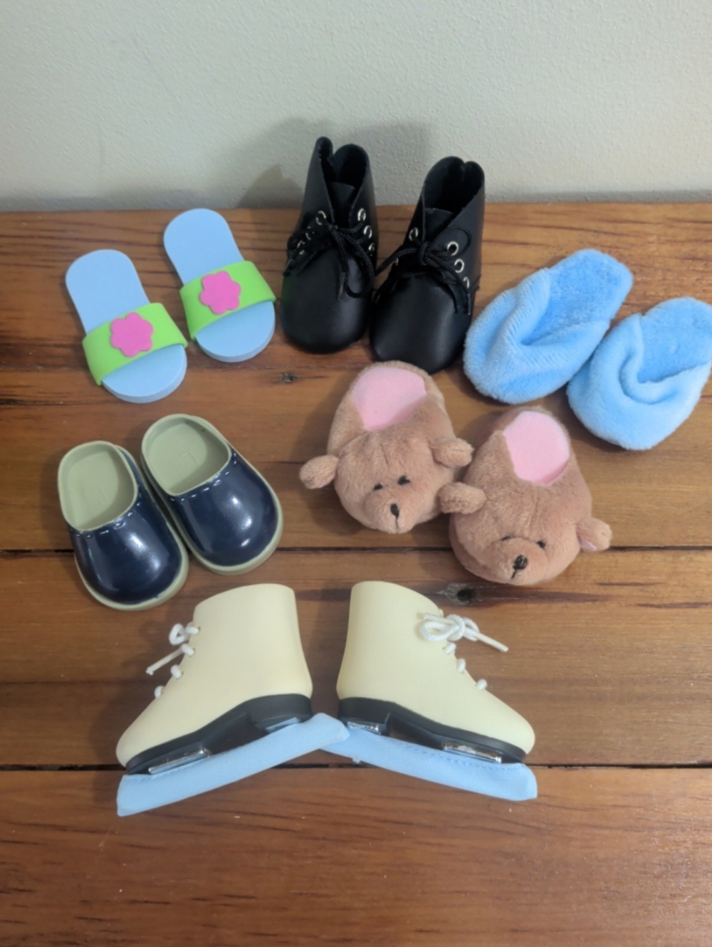 Tolly Tots Shoes Lot of 6 for 18" Doll